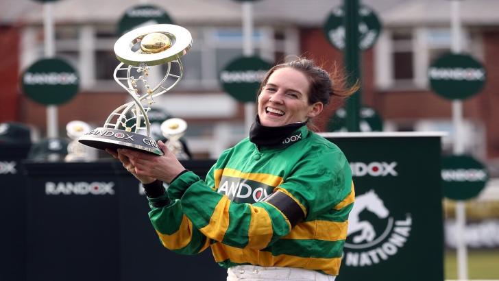 Betfair ambassador Rachael Blackmore wins the Grand National